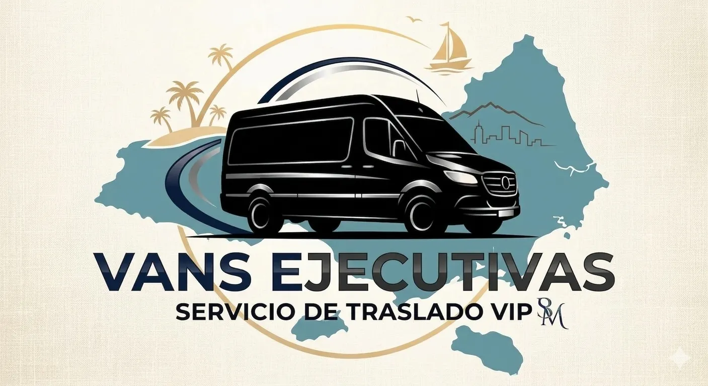 Logo de Servicio de vans ejecutivas